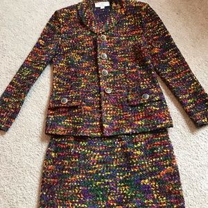 St John tweed suit